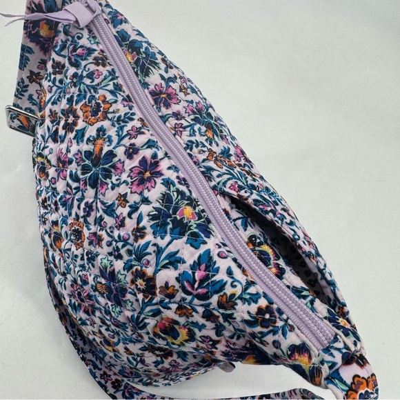 Vera Bradley Cloud Vine Multi Quilted Floral Shoulder Bucket Bag Crossbody - Picture 6 of 11